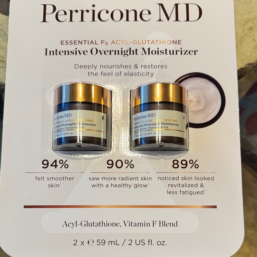 Perricone MD Essential Fx Intensive Overnight Moisturizer  2 pack